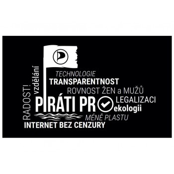 Tričko WordCloud by Piráti,...